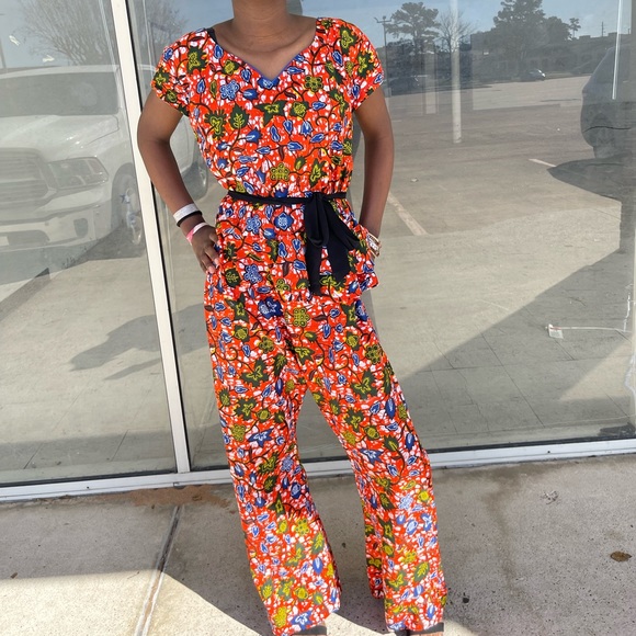 veroex Dresses & Skirts - African clothing for women Ankara print jump suit